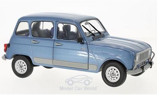 Coche miniatura Renault 4 L 1/18 Solido GTL Clan metalico azul Air France 198 Renault 4 L 1/18 Solido GTL Clan metalico azul Air France 198 coche miniatura
