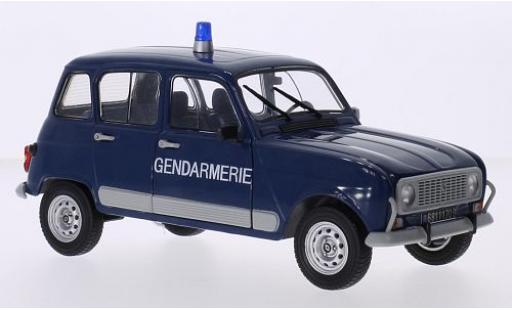 Coche miniatura Renault 4 1/18 Solido GTL Gendarmerie 1978 police (F) Renault 4 1/18 Solido GTL Gendarmerie 1978 police (F) coche miniatura