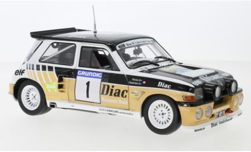 Coche miniatura Renault 5 1/18 Solido Maxi No.1 Diac F.Chatriot/M.Perin Renault 5 1/18 Solido Maxi No.1 Diac F.Chatriot/M.Perin coche miniatura