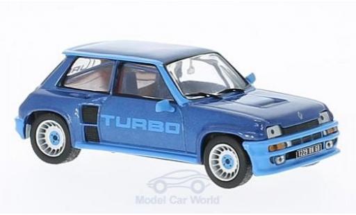 Coche miniatura Renault 5 1/43 Solido Turbo metalico azul 1980 Renault 5 1/43 Solido Turbo metalico azul 1980 coche miniatura