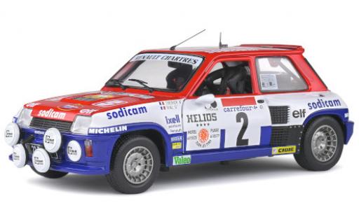 Coche miniatura Renault 5 1/18 Solido Turbo No.2 Team Galtier Sodicam Rallye EM Rallye Antibes 1983 y compris les Decals J-L.Therier/M.Vial Renault 5 1/18 Solido Turbo No.2 Team Galtier Sodicam Rallye EM Rallye Antibes 1983 y compris les Decals J-L.Therier/M.Vial coche miniatura