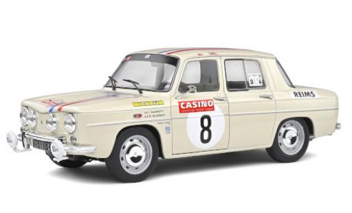 Renault 8 1/18 Solido Gordini 1300 No. Rallye Monte Carlo Historic 2014 J.Ragnotti/M.Duvernay coche miniatura