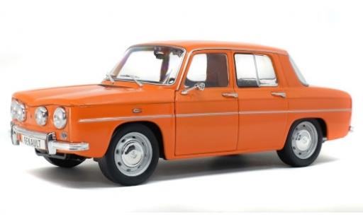Renault 8 1/18 Solido TS naranja coche miniatura
