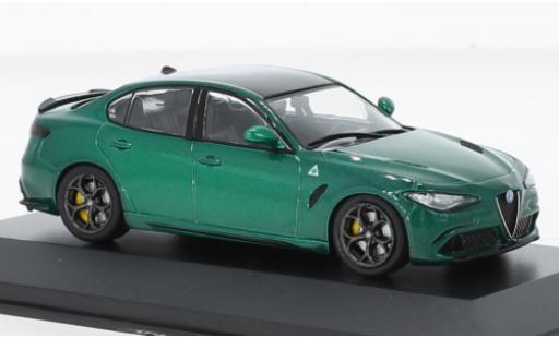 Alfa Romeo Giulia 1/43 Solido Quadrifoglio metallise verde 2020 coche miniatura