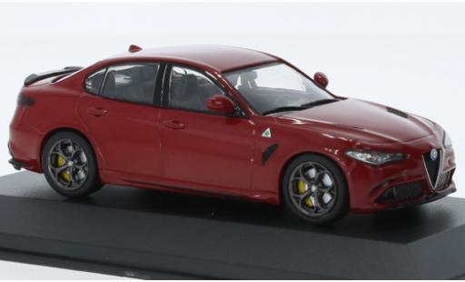 Alfa Romeo Giulia 1/43 Solido Quadrifoglio rouge 2019 coche miniatura