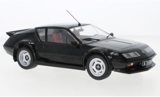 Alpine A310 1/18 Solido Renault GT Pack negro 1983 coche miniatura