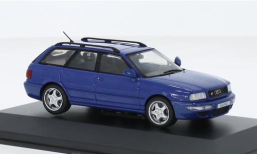 Coche miniatura Audi RS2 1/43 Solido Avant azul 1995 Audi RS2 1/43 Solido Avant azul 1995 coche miniatura