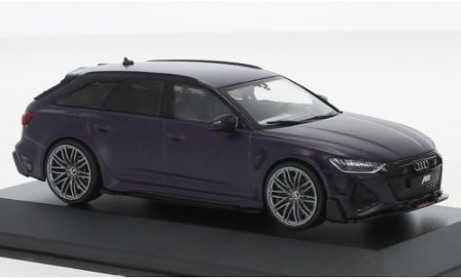 Coche miniatura Audi RS6 1/43 Solido -R matt-purpura 2022 Audi RS6 1/43 Solido -R matt-purpura 2022 coche miniatura