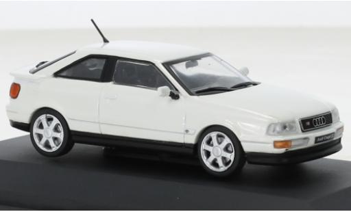Audi S2 1/43 Solido Coupe metallise blanco 1993 coche miniatura