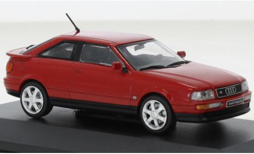 Audi S2 1/43 Solido Coupe rojo 1993 coche miniatura