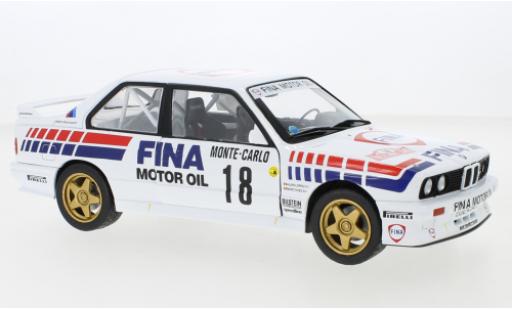 Coche miniatura Bmw M3 1/18 Solido (E30) No.18 Fina Rallye WM Rallye Monte Carlo 1988 Bmw M3 1/18 Solido (E30) No.18 Fina Rallye WM Rallye Monte Carlo 1988 coche miniatura