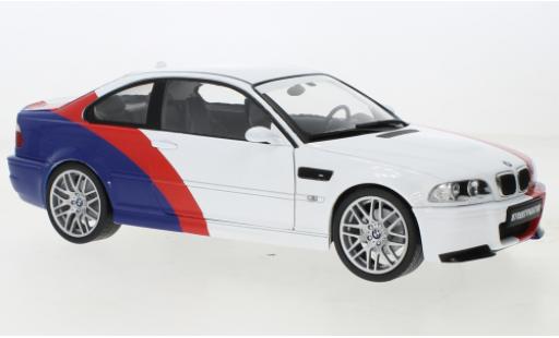 Coche miniatura Bmw M3 1/18 Solido (E46) blanche/Décorer 2000 Bmw M3 1/18 Solido (E46) blanche/Décorer 2000 coche miniatura