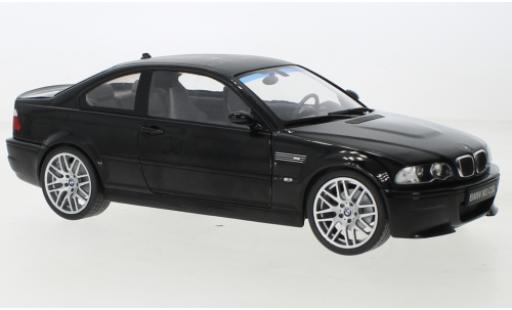 Coche miniatura Bmw M3 1/18 Solido (E46) CSL negro 2003 Bmw M3 1/18 Solido (E46) CSL negro 2003 coche miniatura