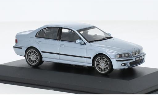 Bmw M5 1/43 Solido (E39) metallise azul clair 2003 coche miniatura