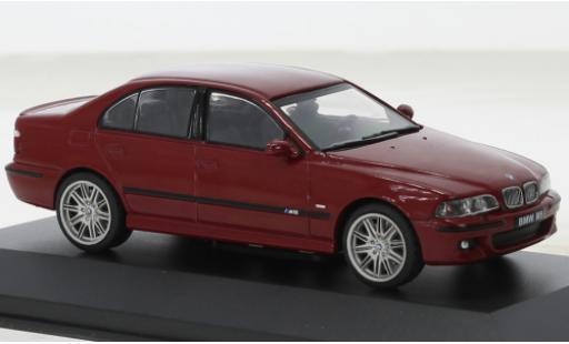 Bmw M5 1/43 Solido (E39) rouge foncé 2004 coche miniatura