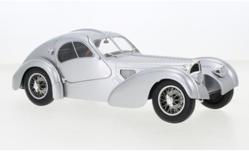 Coche miniatura Bugatti 57 1/18 Solido Type SC Atlantic gris 1937 Bugatti 57 1/18 Solido Type SC Atlantic gris 1937 coche miniatura