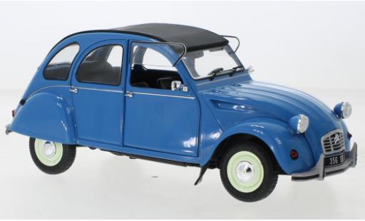 Coche miniatura Citroen 2CV 1/18 Solido 6 azul 1982 Citroen 2CV 1/18 Solido 6 azul 1982 coche miniatura