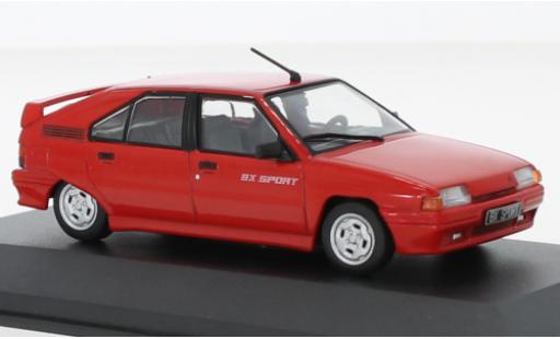 Coche miniatura Citroen BX 1/43 Solido Sport 1.9 8V rojo 1985 Citroen BX 1/43 Solido Sport 1.9 8V rojo 1985 coche miniatura