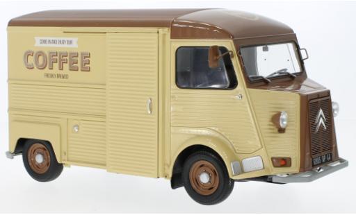Coche miniatura Citroen HY 1/18 Solido Food Truck Cafe Ambulant 1969 Citroen HY 1/18 Solido Food Truck Cafe Ambulant 1969 coche miniatura