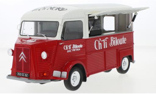 Coche miniatura Citroen HY 1/18 Solido Food Truck Friterie Chti Biloute 1969 Citroen HY 1/18 Solido Food Truck Friterie Chti Biloute 1969 coche miniatura