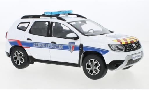 Coche miniatura Dacia Duster 1/18 Solido Police Municipale (F) 2021 Dacia Duster 1/18 Solido Police Municipale (F) 2021 coche miniatura