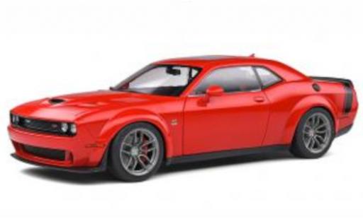 Coche miniatura Dodge Challenger 1/18 Solido R/T Scat Pack Widebody rojo 2020 Dodge Challenger 1/18 Solido R/T Scat Pack Widebody rojo 2020 coche miniatura