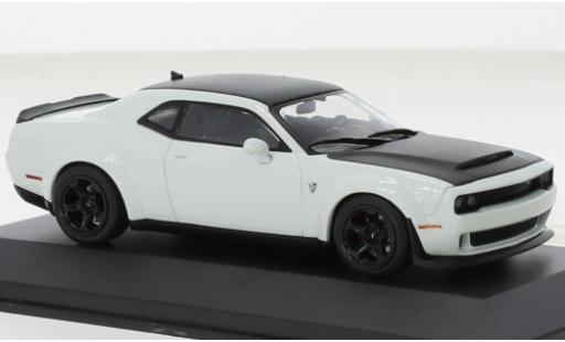 Coche miniatura Dodge Challenger 1/43 Solido SRT Demon V8 6.2 blanche/negro 2018 Dodge Challenger 1/43 Solido SRT Demon V8 6.2 blanche/negro 2018 coche miniatura