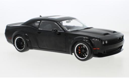Coche miniatura Dodge Challenger 1/18 Solido SRT Hellcat Redeye Widebody negro 2020 Dodge Challenger 1/18 Solido SRT Hellcat Redeye Widebody negro 2020 coche miniatura