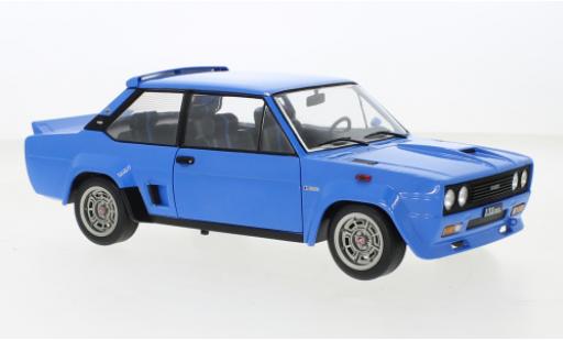 Fiat 131 1/18 Solido Abarth azul 1980 coche miniatura