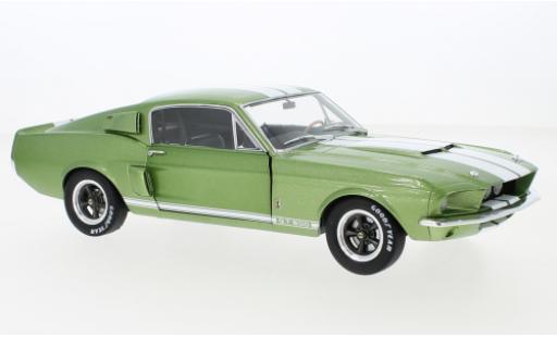 Coche miniatura Shelby GT 500 1/18 Solido Ford Mustang metallise verde/blanco 1967 Shelby GT 500 1/18 Solido Ford Mustang metallise verde/blanco 1967 coche miniatura
