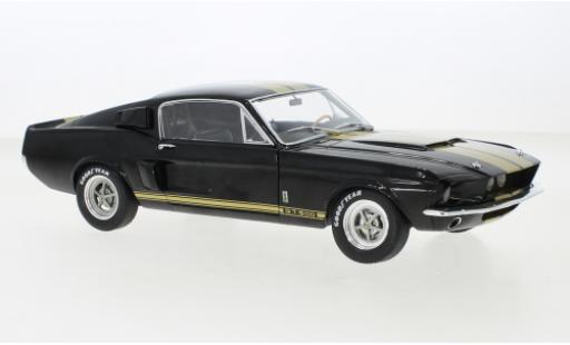 Coche miniatura Shelby GT 500 1/18 Solido Ford Mustang negro/gold 1967 Shelby GT 500 1/18 Solido Ford Mustang negro/gold 1967 coche miniatura