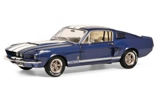 Coche miniatura Shelby Mustang 1/18 Solido Ford GT 500 metallise azul/blanche 1967 Shelby Mustang 1/18 Solido Ford GT 500 metallise azul/blanche 1967 coche miniatura