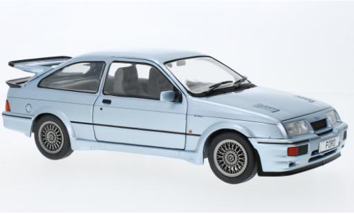 Coche miniatura Ford Sierra 1/18 Solido RS 500 Cosworth metallise azul clair RHD 1987 Ford Sierra 1/18 Solido RS 500 Cosworth metallise azul clair RHD 1987 coche miniatura