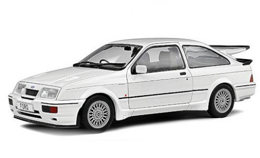 Coche miniatura Ford Sierra 1/18 Solido RS 500 Cosworth blanco RHD 1987 Ford Sierra 1/18 Solido RS 500 Cosworth blanco RHD 1987 coche miniatura