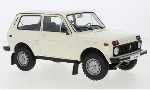 Lada Niva 1/18 Solido blanco 1980 coche miniatura