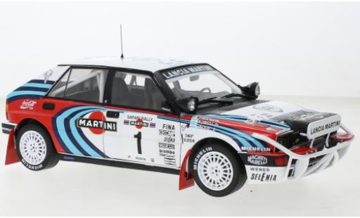 Coche miniatura Lancia Delta 1/18 Solido HF Integrale No.1 Martini Martini Rallye WM Safari Rallye 1991 Lancia Delta 1/18 Solido HF Integrale No.1 Martini Martini Rallye WM Safari Rallye 1991 coche miniatura