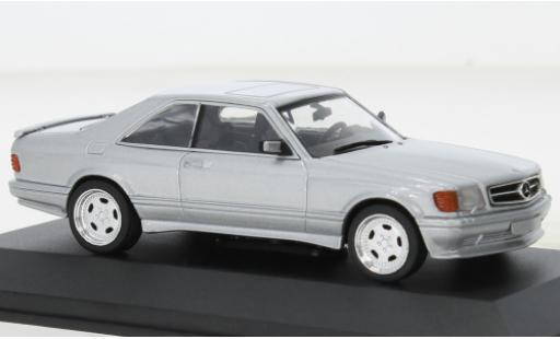 Coche miniatura Mercedes 560 1/43 Solido SEC (C126) AMG Wide Body metallise gris Mercedes 560 1/43 Solido SEC (C126) AMG Wide Body metallise gris coche miniatura