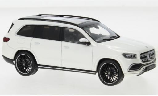 Coche miniatura Mercedes Classe G 1/43 Solido GLS metallise blanco 2020 Mercedes Classe G 1/43 Solido GLS metallise blanco 2020 coche miniatura