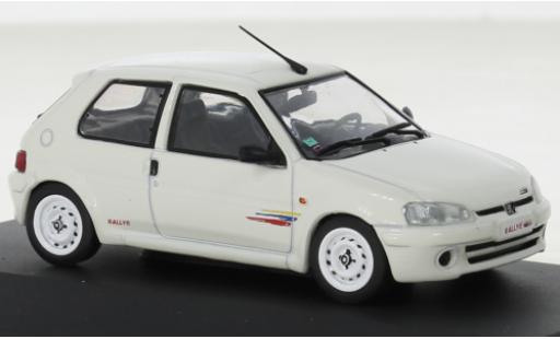 Peugeot 106 1/43 Solido Rally Phase II blanco 1995 coche miniatura