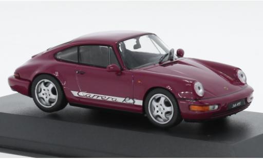 Coche miniatura Porsche 964 1/43 Solido 911  RS violett 1992 Porsche 964 1/43 Solido 911  RS violett 1992 coche miniatura