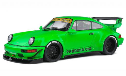 Coche miniatura Porsche 991 RWB 1/18 Solido 911 (964) matt-verde Pandora One 2011 Porsche 991 RWB 1/18 Solido 911 (964) matt-verde Pandora One 2011 coche miniatura