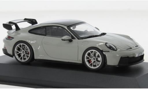 Coche miniatura Porsche 992 GT3 1/43 Solido 911  gris Porsche 992 GT3 1/43 Solido 911  gris coche miniatura