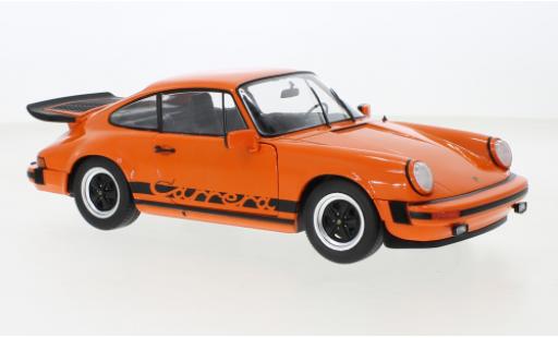 Porsche 930 1/18 Solido 911 Carrera 3.2 naranja 1984 coche miniatura