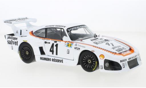 Coche miniatura Porsche 935 1979 1/18 Solido K3 No.41 Kremer Racing Numero Reserve 24h Le Mans Porsche 935 1979 1/18 Solido K3 No.41 Kremer Racing Numero Reserve 24h Le Mans coche miniatura