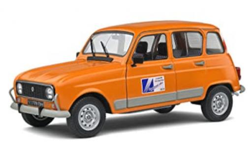 Coche miniatura Renault 4 1/18 Solido GTL naranja DDE 1978 Renault 4 1/18 Solido GTL naranja DDE 1978 coche miniatura