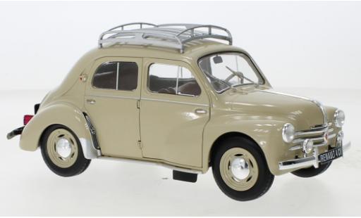 Coche miniatura Renault 4CV 1/18 Solido Tourterelle beige 1956 Renault 4CV 1/18 Solido Tourterelle beige 1956 coche miniatura