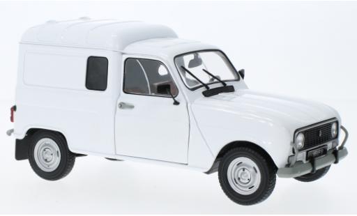 Renault 4 1/18 Solido LF blanche 1975 coche miniatura
