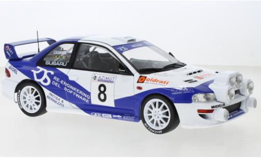 Coche miniatura Subaru Impreza 1/18 Solido WRC No.8 Rallye Monza 2000 Subaru Impreza 1/18 Solido WRC No.8 Rallye Monza 2000 coche miniatura