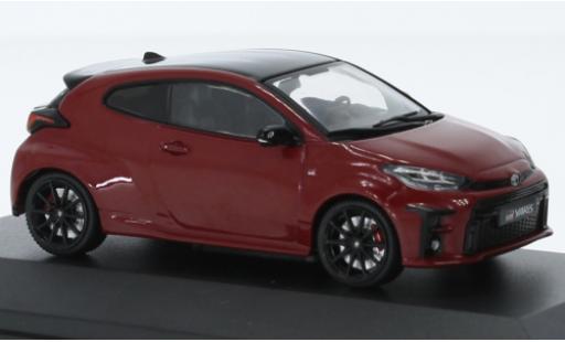 Toyota Yaris 1/43 Solido GR metallise rouge foncé 2020 coche miniatura