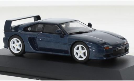 Venturi 400 1/43 Solido GT metallise azul foncé coche miniatura